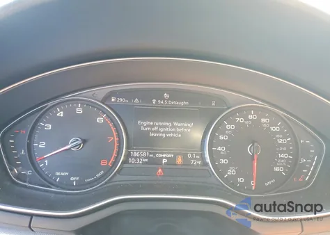 2018 Audi A4 Premium Plus z USA, uszkodzony, nr VIN WAUENAF4XJA094193